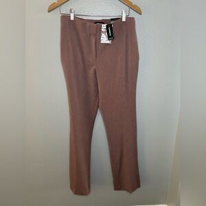 Express High Rise Bootcut Pants NWT – Size M, 32.5” Inseam, Mauve Brown